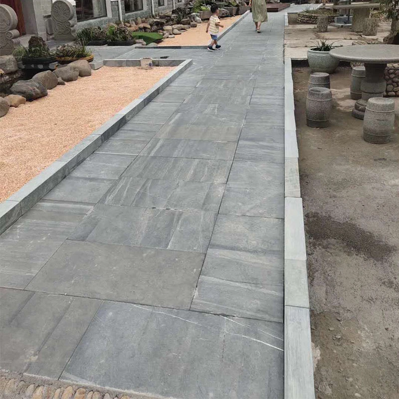 Bluestone Slab Walkway
